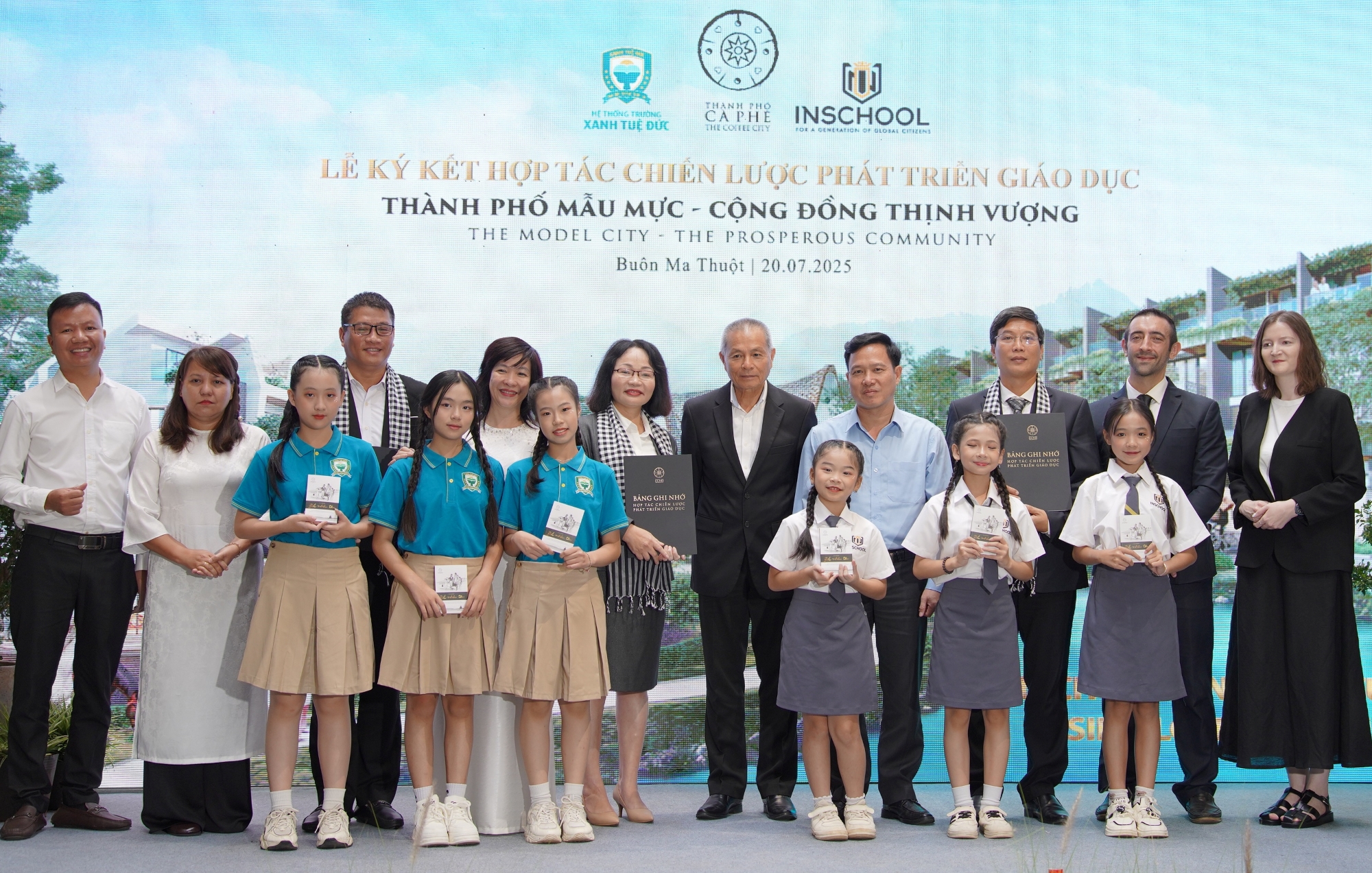Trung Nguyên Legend phát triển hệ thống giáo dục quốc tế tại Thành phố Cà phê