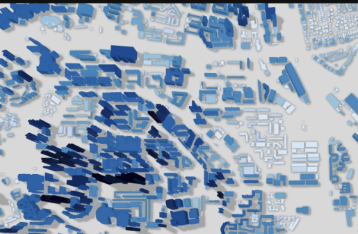 Bản đồ 3D khổng lồ hiển thị gần như mọi tòa nhà trên Trái Đất