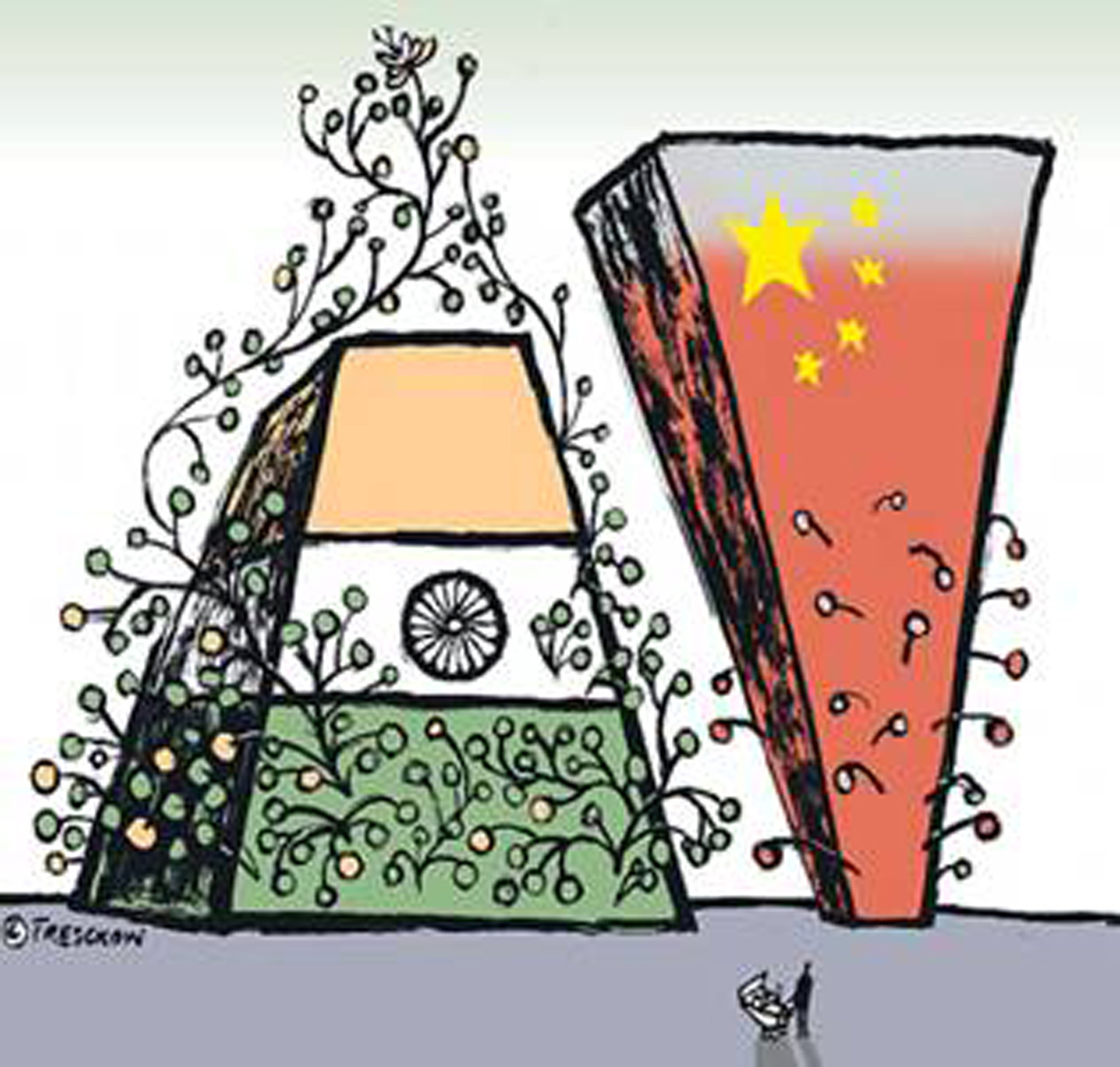 Cuộc chạy đua giữa Ấn Độ và Trung Quốc